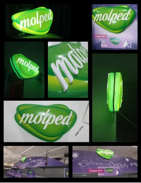 LOGO MOLPED 3D LED